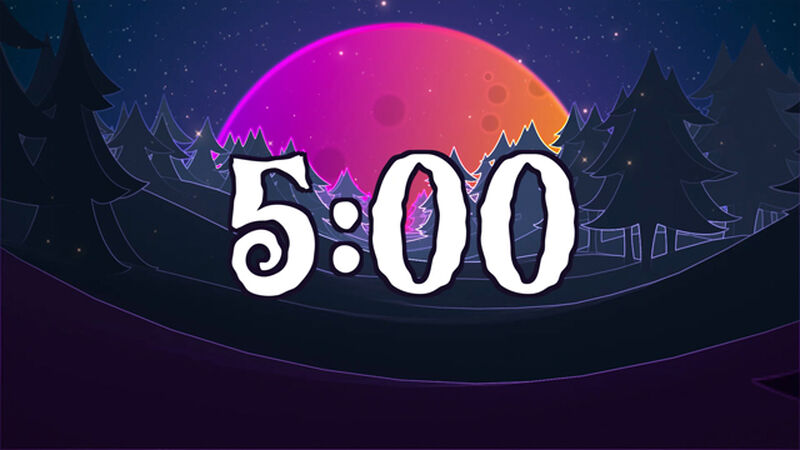 Retro Fir Tree Countdown